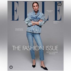 Anine Bing Rory denim jacket XS